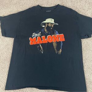 Post Malone Shirt Size Large Cowboy Distressed Men's Large Posty 292